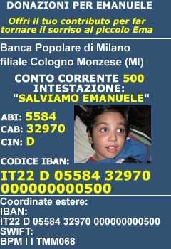 aiutiamo emanuele